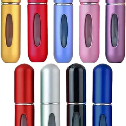 Travel Perfume Rechargeable Spray Bottle Mini Refillable Spray Jar Scent Pump