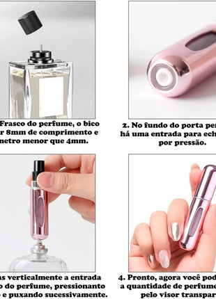 Mini Travel Perfume Spray Bottle – Refillable