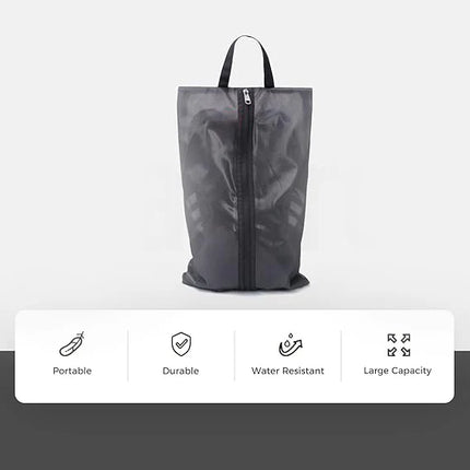 UltraGuard XL Travel Shoe Bag – Breathable Mesh, Zipper Closure, Sneaker Organizer (1 Pc)