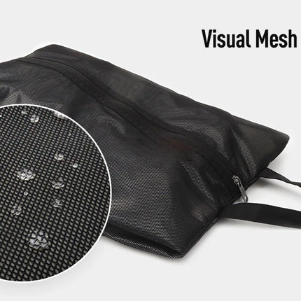 UltraGuard XL Travel Shoe Bag – Breathable Mesh, Zipper Closure, Sneaker Organizer (1 Pc)