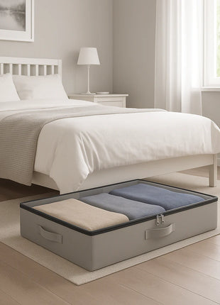 Underbed Storage Organizer with Clear Top