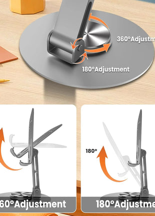 Universal Metal Cell Phone Stand 360° Adjustable