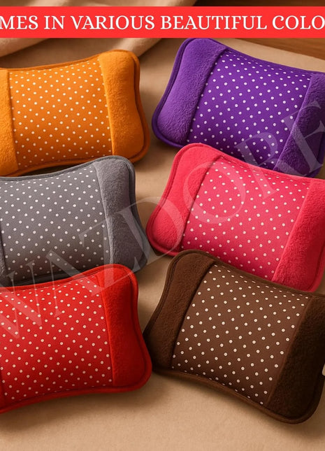 Velvet Electric Hot Water Bag with Cover