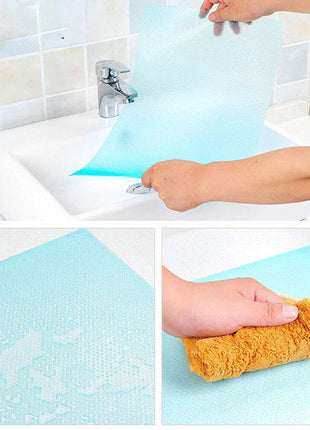 Washable Refrigerator Shelf Liners–Mats for Fridge