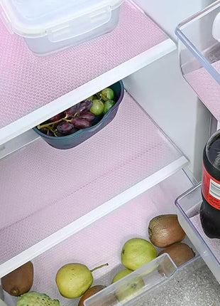 Washable Refrigerator Shelf Liners–Mats for Fridge