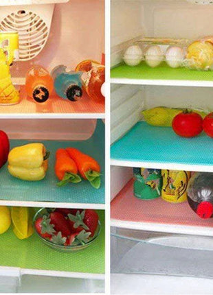 Washable Refrigerator Shelf Liners–Mats for Fridge