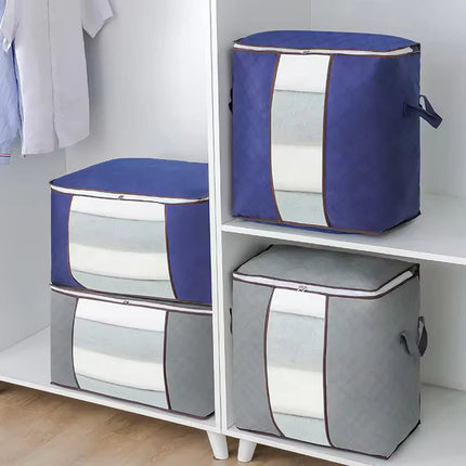 Winter & Summer Clothes Organizer Blanket and Wardrobe Storage Bag