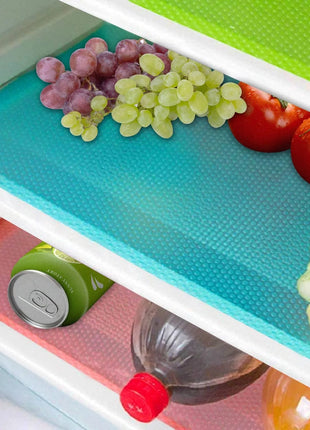 Washable Refrigerator Shelf Liners–Mats for Fridge